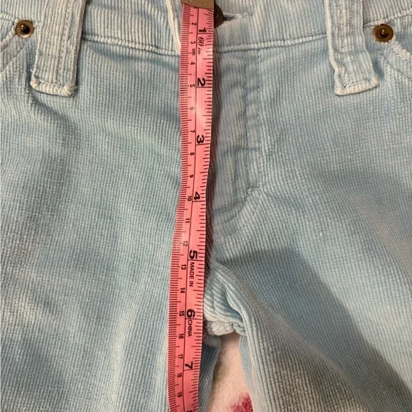 Baby blue Frankie b corduroy flares size 2 Y2K - Picture 6 of 9